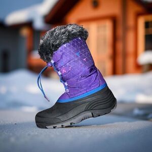 Youth Kamik Snowgypsy 2 Boot Purple Black Size 5